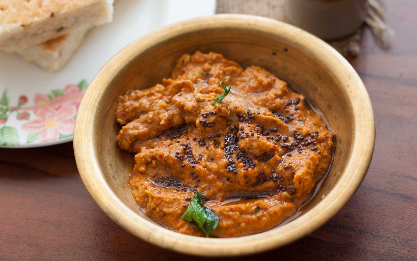 Pesarattu with ginger chutney