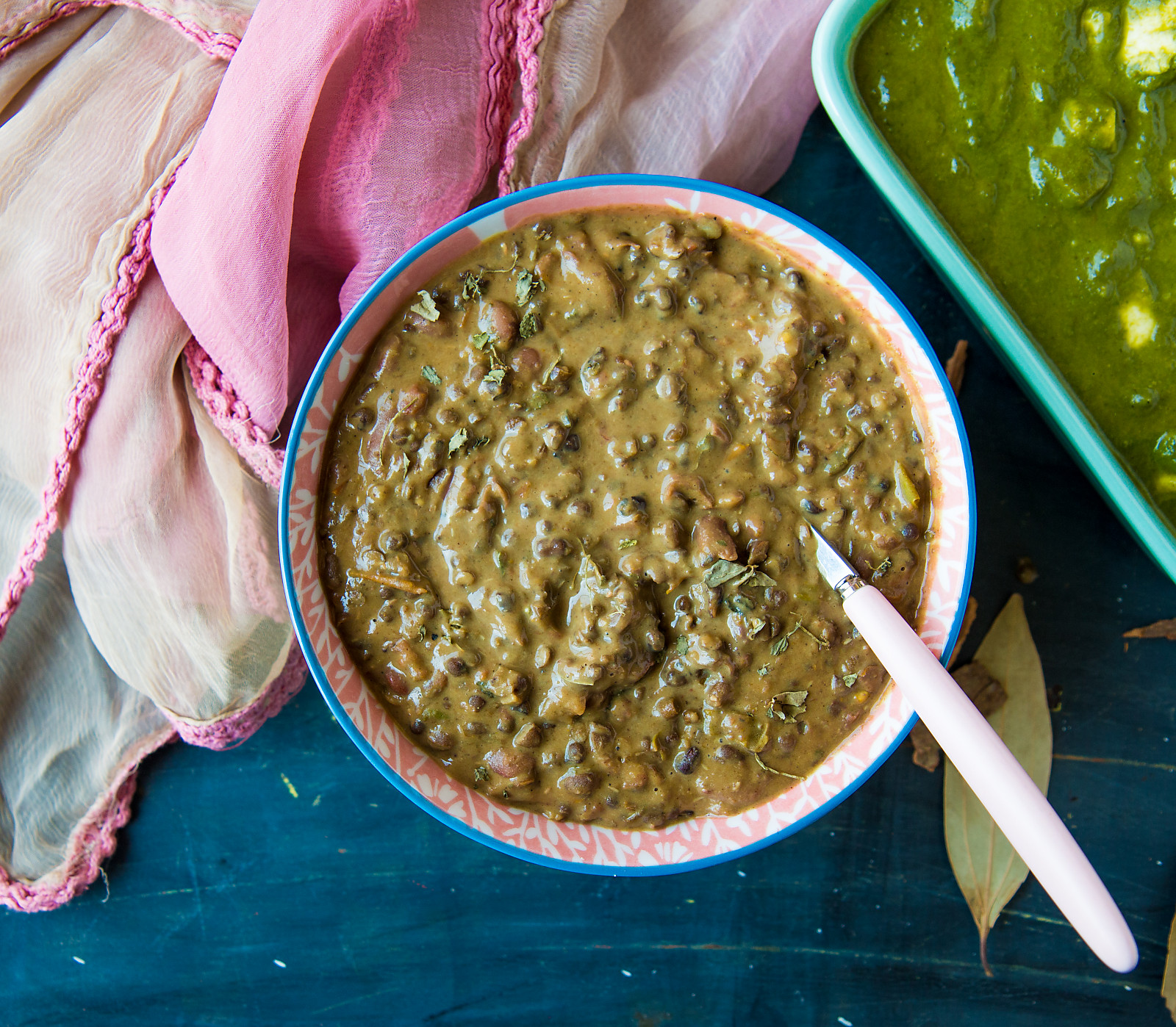 Dal makhani with brown rice