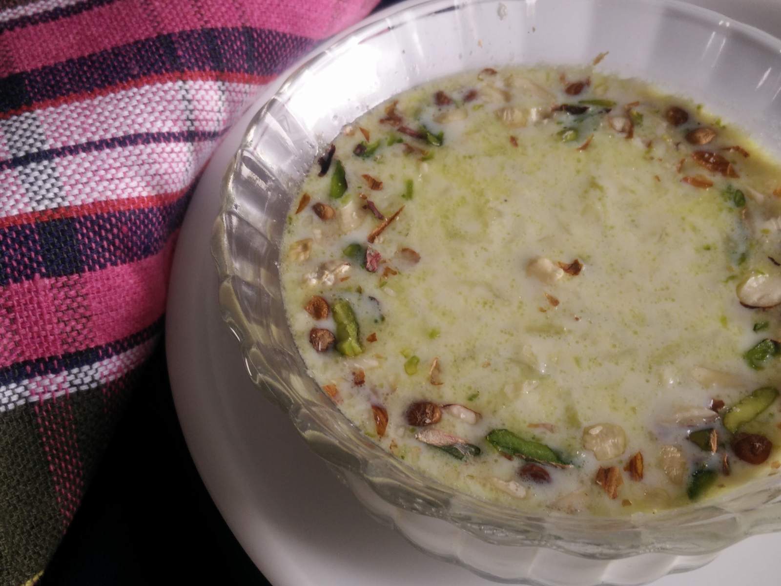 Lauki muthiya with curd