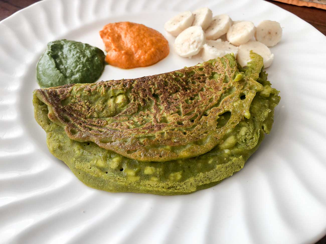 Cheese besan chilla