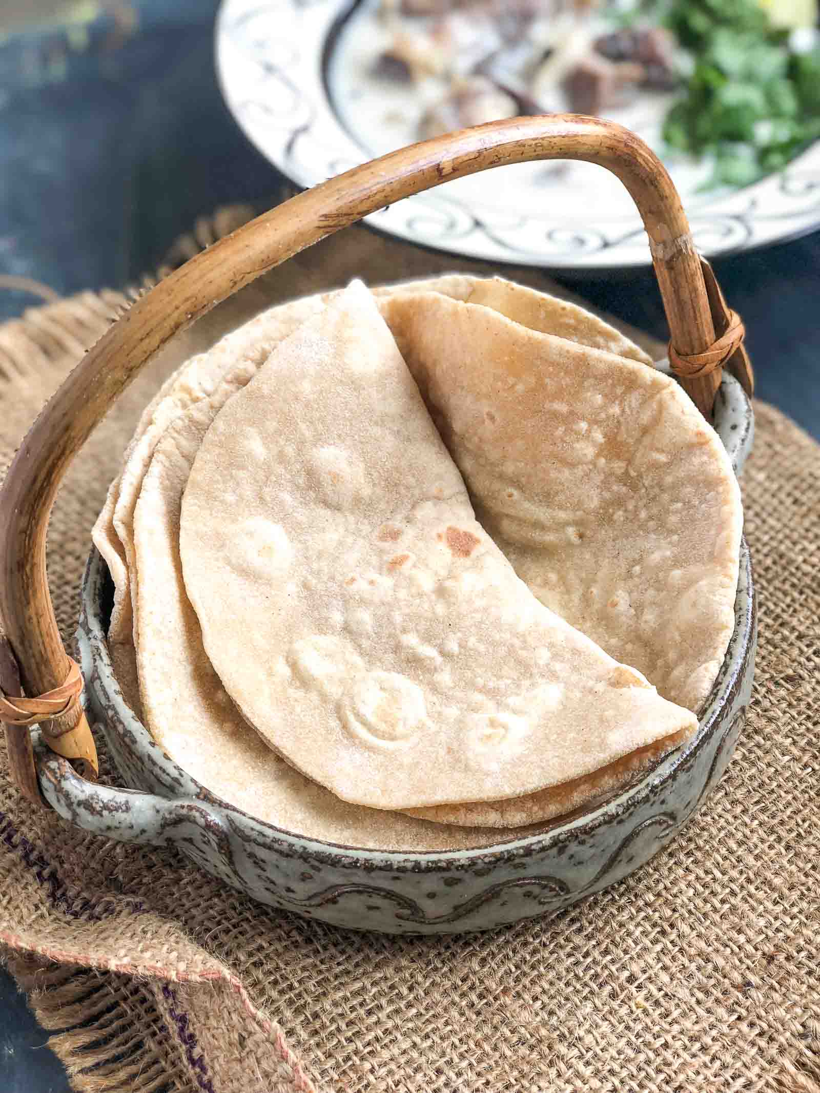 Dal roti mash with ghee
