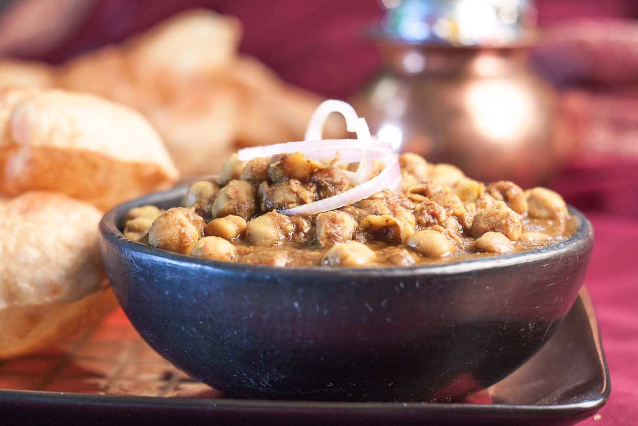 Chole with jeera rice