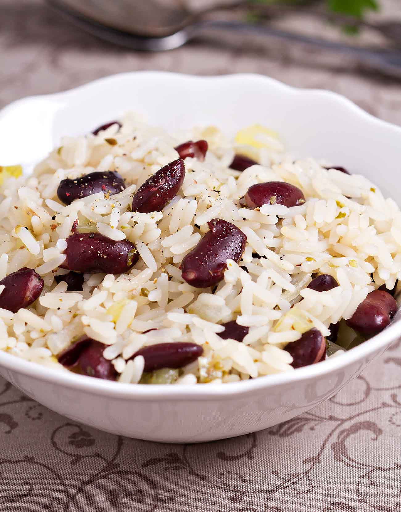 Rajma with rice