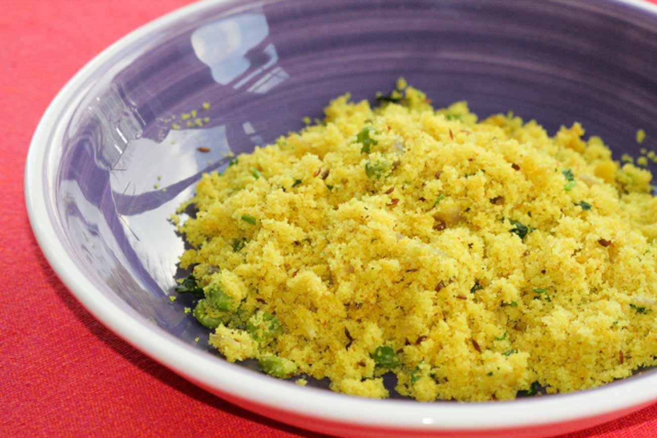 Rava sheera with poha