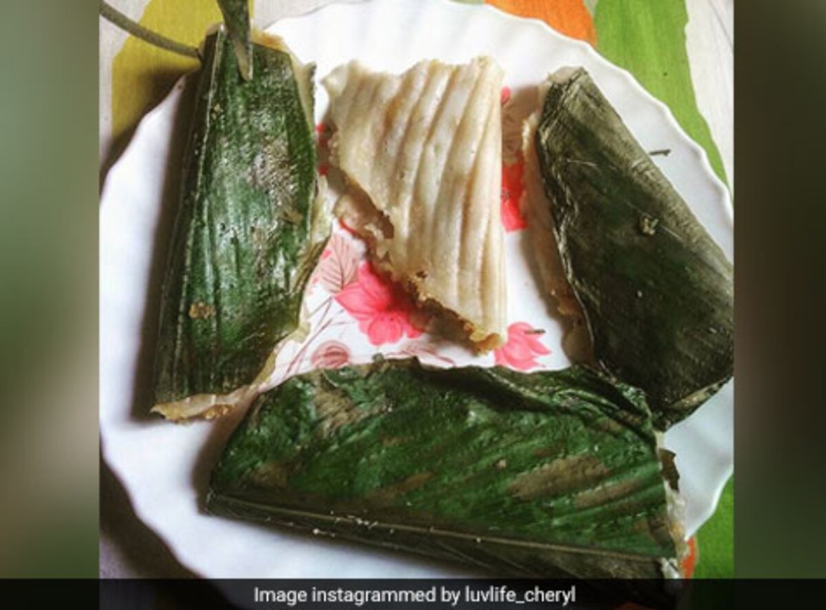 Patoli with ghee